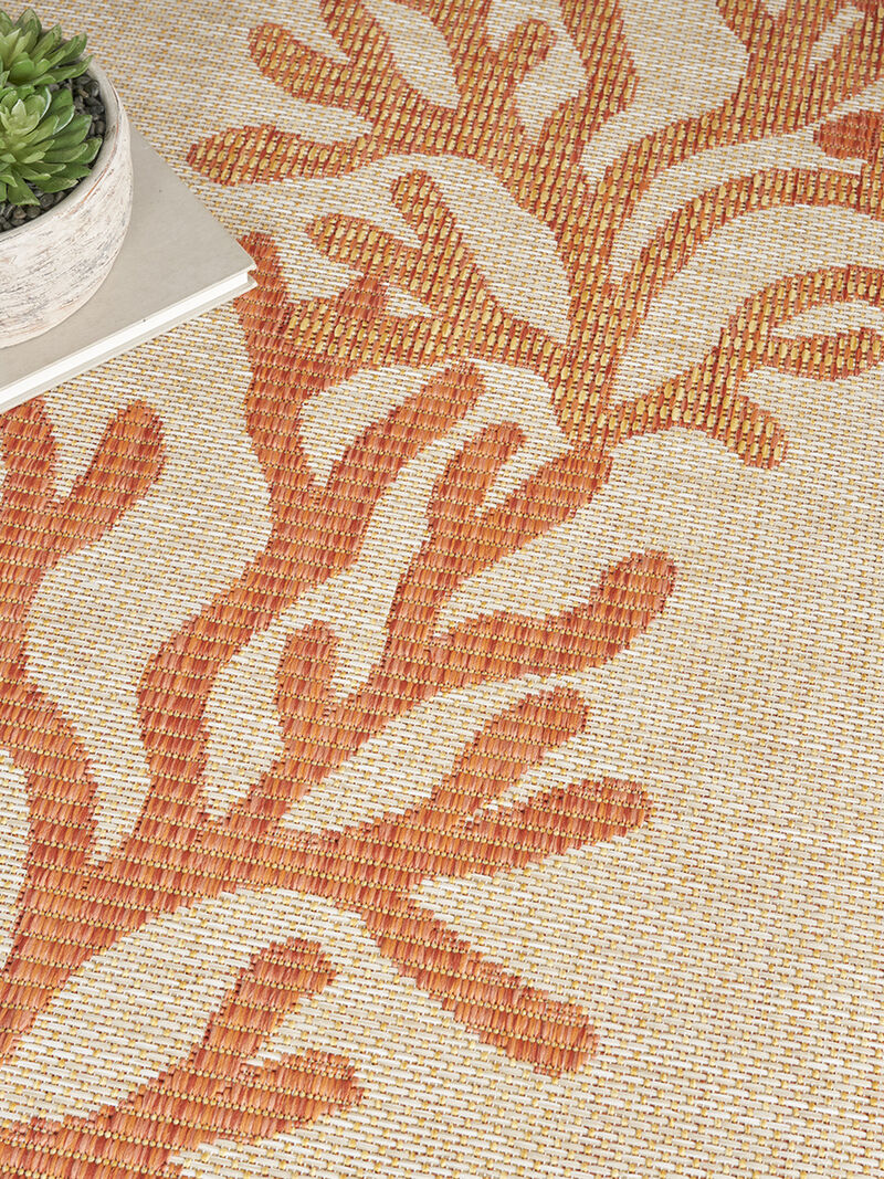 Garden Oasis GOA05 Coral 6' x 9' Rug