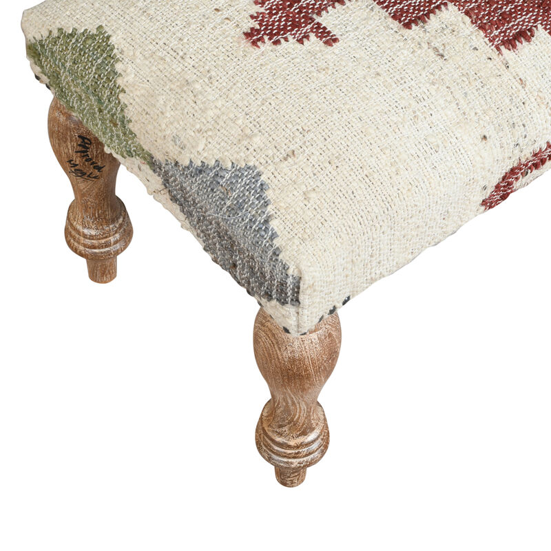 Athena Southwestern Kilim Accent Bench image number 5