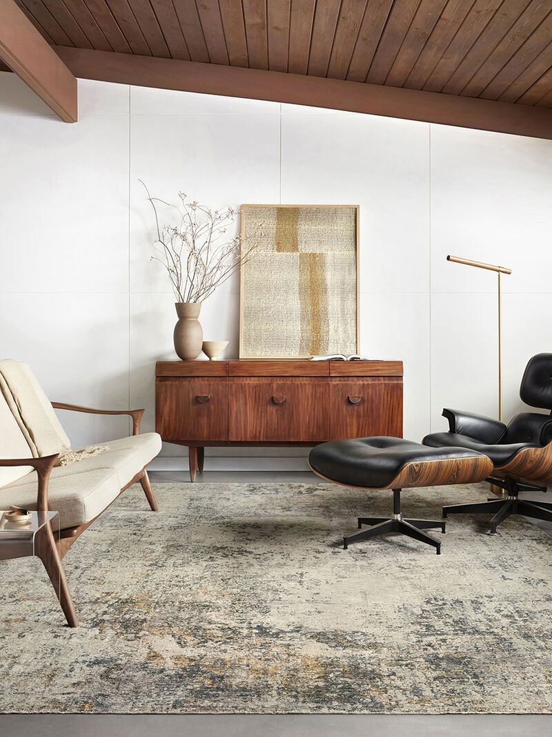 Axel AXE04 Ocean/Beige 5' x 7'8" Rug