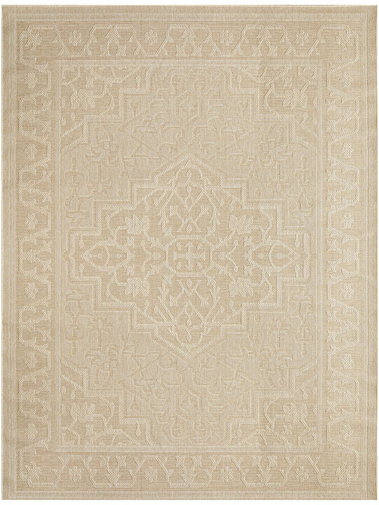 Tulum TLM05 Cream 10' x 14' Rug