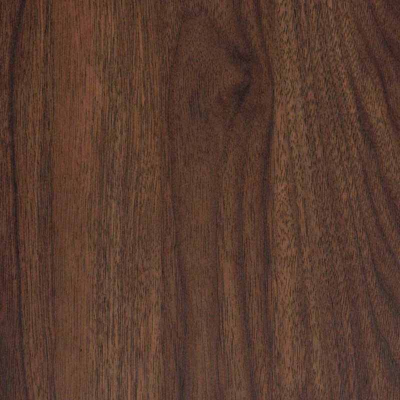 Baxton Studio Walnut Brown Finished Wood and Gold Metal 8-Drawer Dresser