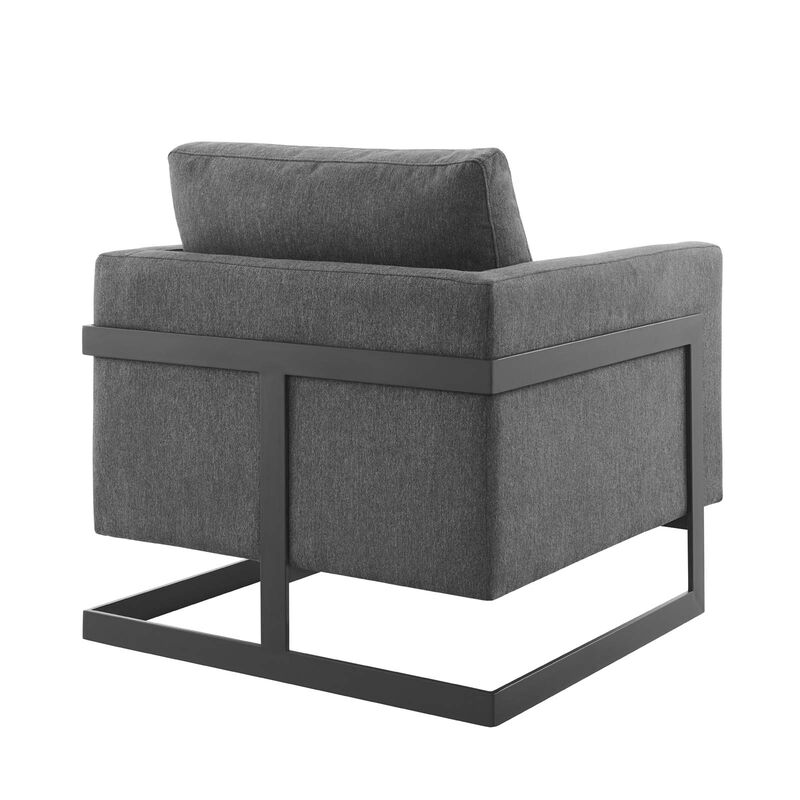 Posse Performance Velvet Accent Chair image number 4
