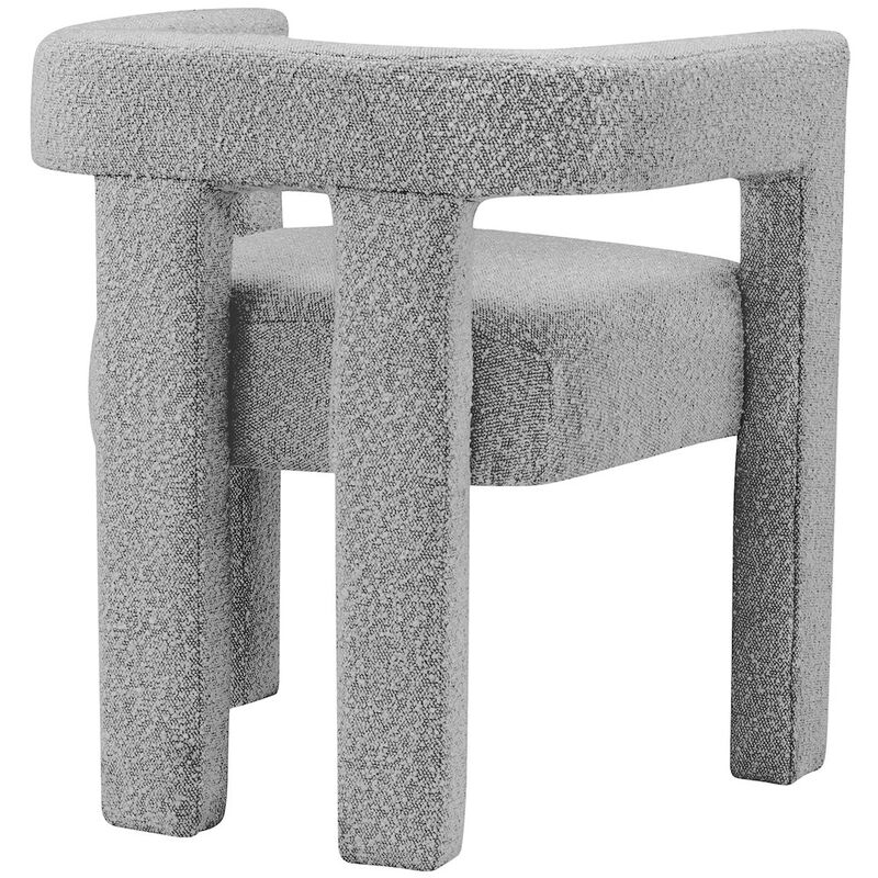 Meridian Furniture Athena Boucle Fabric Accent/Dining Chair