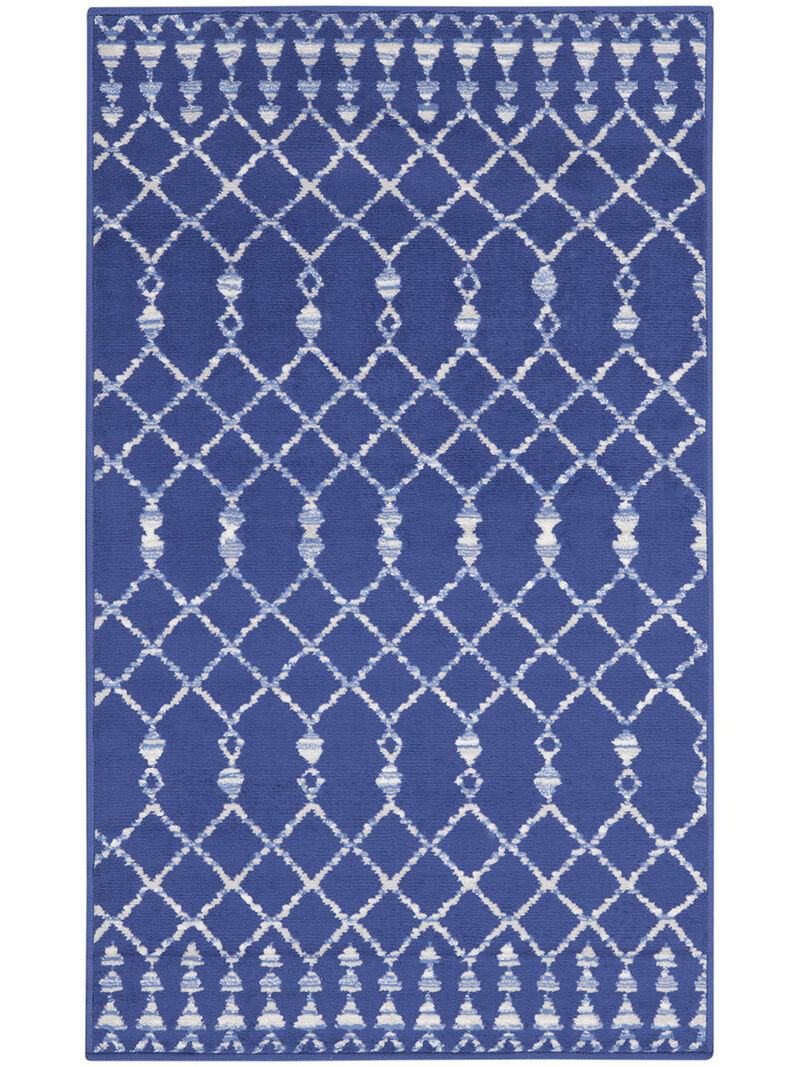 Whimsicle WHS02 Navy 3' x 5' Rug