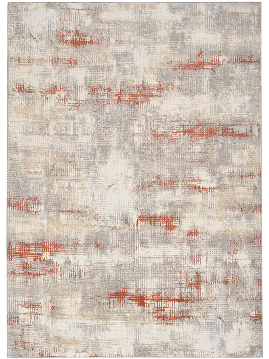 CK950 Rush CK951 Ivory/Multicolor 3'2" x 5' Rug