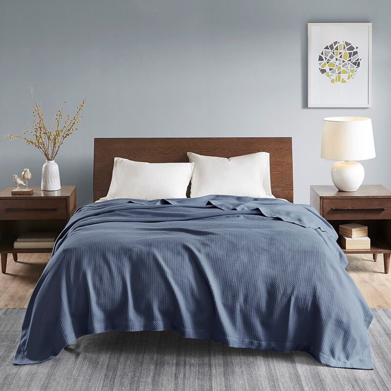 Gracie Mills Caitlin Pure Comfort Egyptian Cotton Blanket image number 1