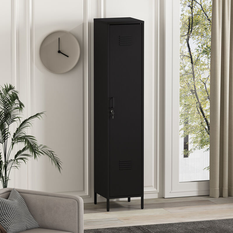 Naomi Black Storage Cabinet