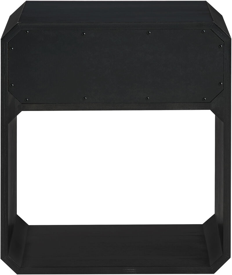 Meridian Furniture Parker Black Ash Veneer Night stand image number 4