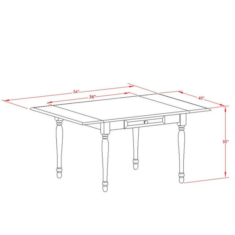 Dining Room Set Linen White