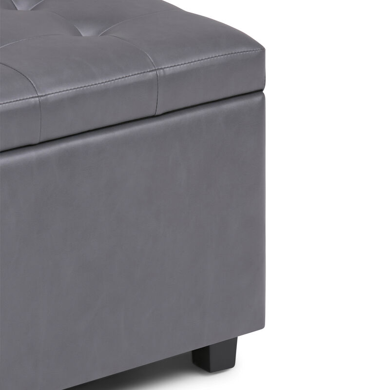 Simpli Home Cosmopolitan Storage Ottoman image number 6