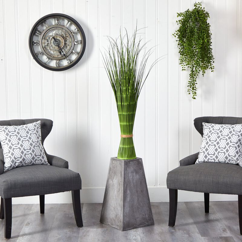 Hivvago 40" Onion Grass Artificial Plant