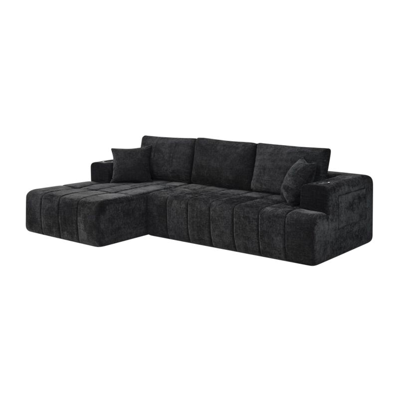 Jigipt L-Shaped Sectional Sofa image number 8