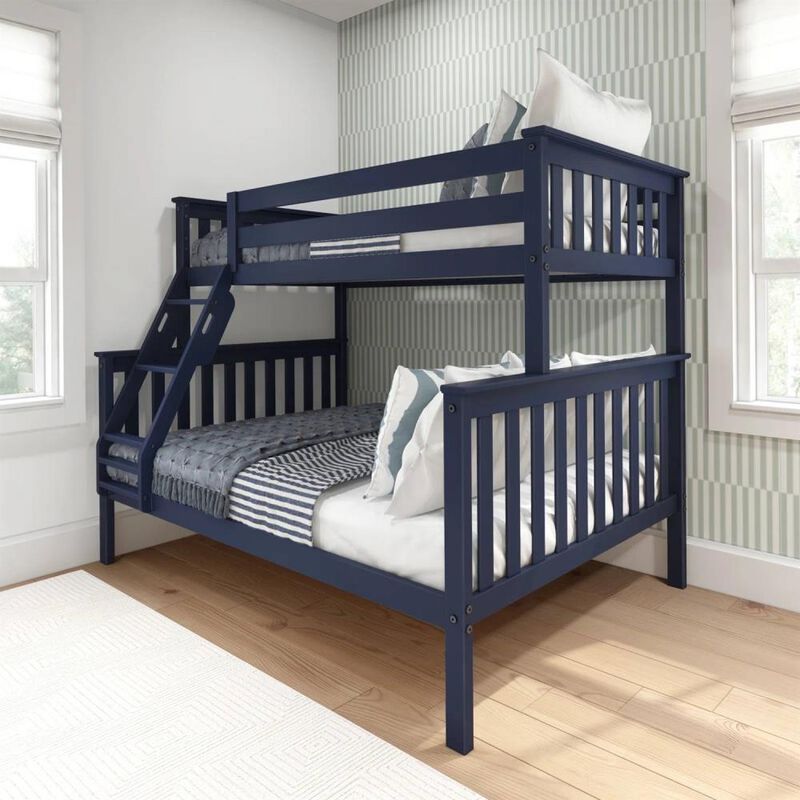 Hivvago Twin over Full size Solid Wood Bunk Bed