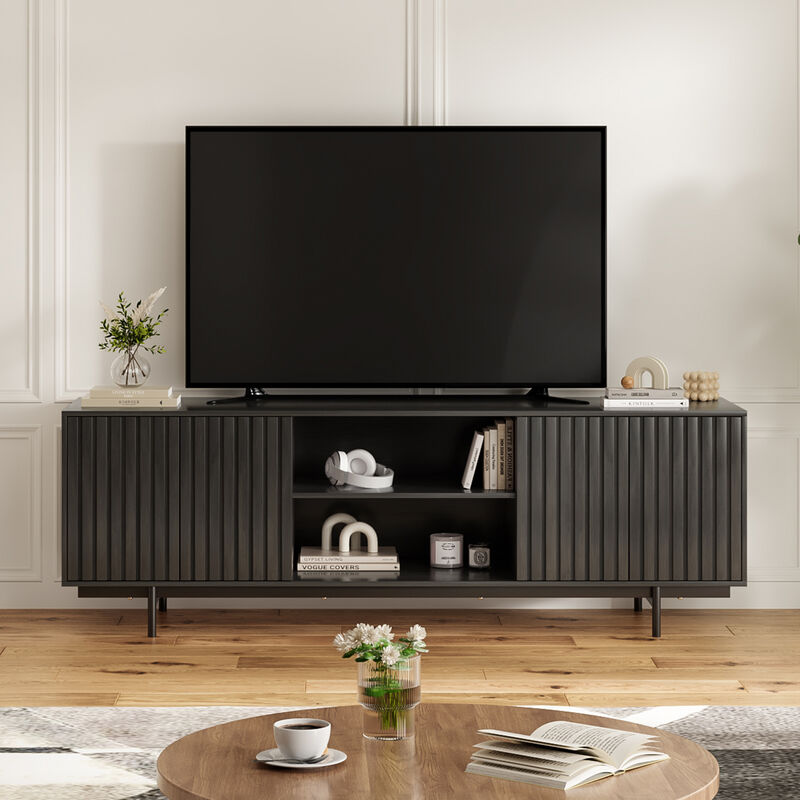 Girmib 75" TV Stand image number 6
