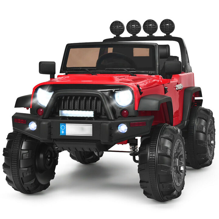 Kids 12V Ride On Car with Remote Control and Double Magnetic Doors