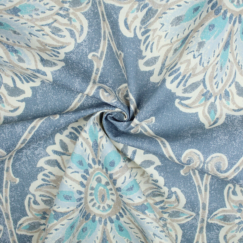6ix Tailors Fine Linens Bellamy Blue Coverlet Set