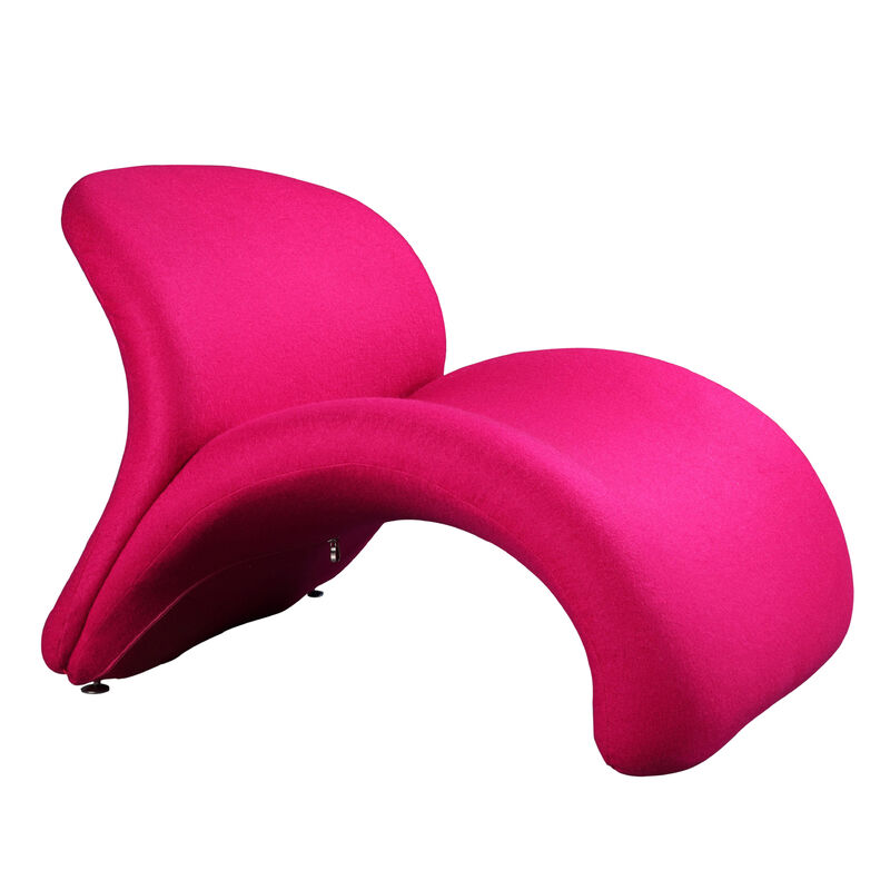 Rosebud Pink Accent Chair