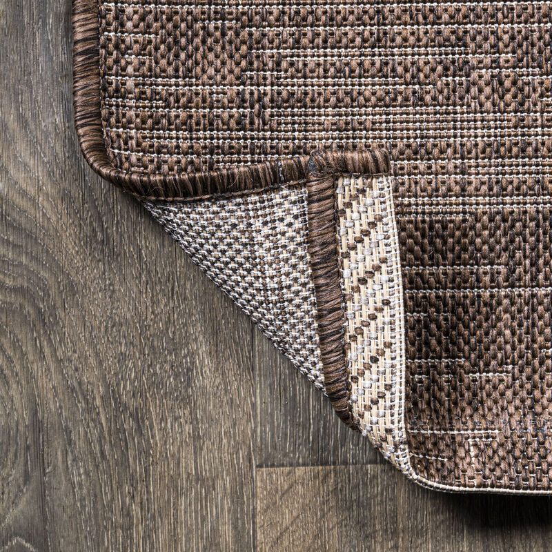 Tavira Modern Strie Indoor/Outdoor Area Rug