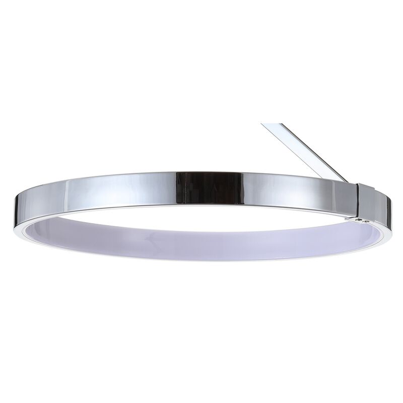 Owen Dimmable Integrated LED Metal Semi-Flush Mount