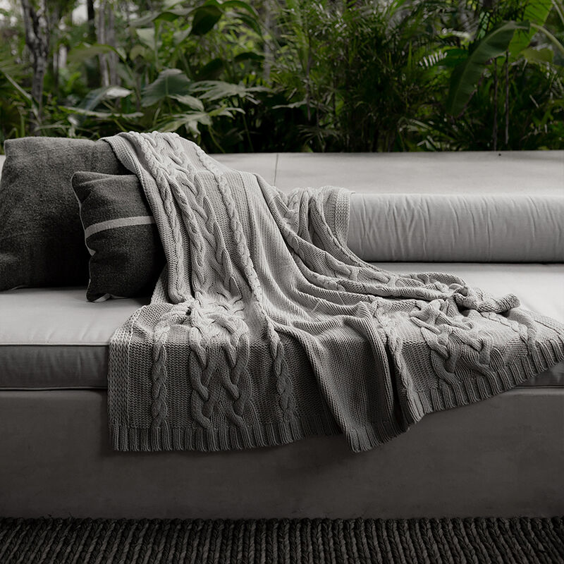 Drift Organic Cotton Throw Blanket image number 2