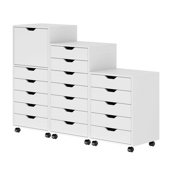 Winsome Wood Halifax Storage Cabinet, White