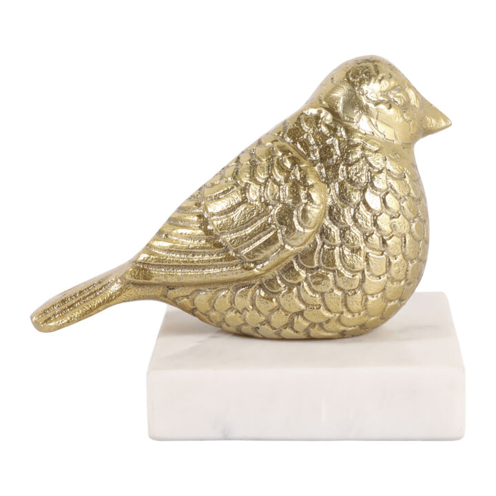 Small Bird On Marble Base