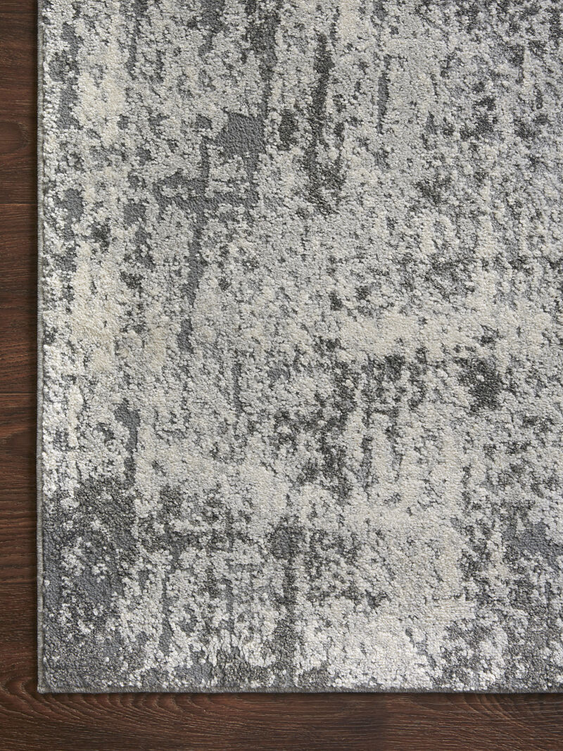 Austen AUS01 Pebble/Charcoal 3'11" x 5'7" Rug