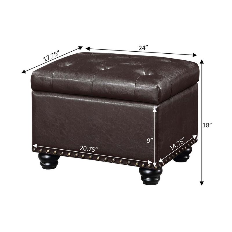 Convience Concept, Inc. 5th Avenue Storage Ottoman