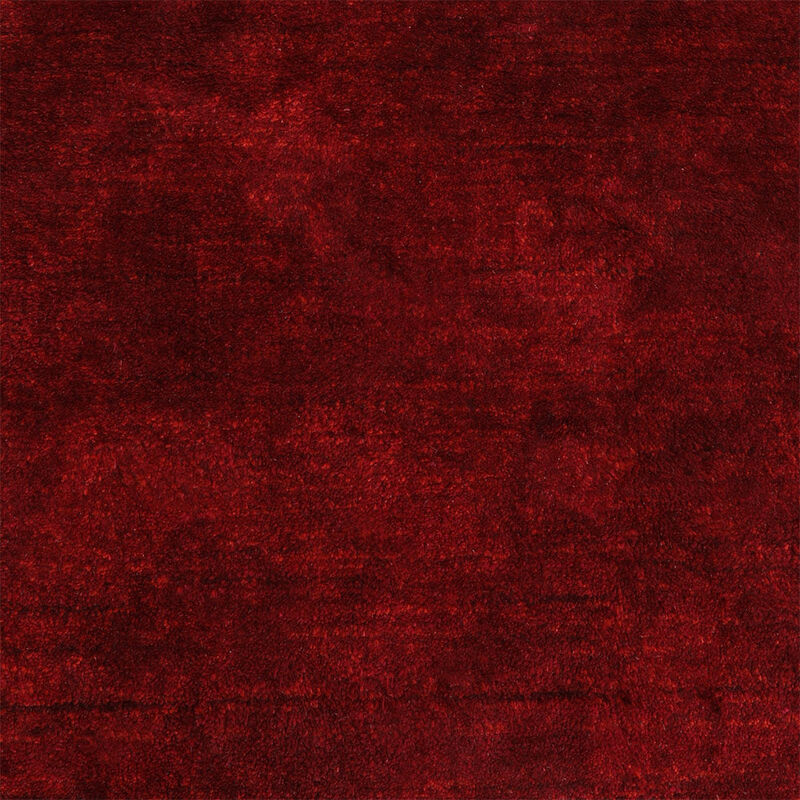 RUGSOTIC CARPETS HAND KNOTTED LOOM SILK ECO-FRIENDLY AREA RUGS  - Plain Solid Design, High Pile Thick Handmade Anti Skid Area Rugs for Living Room, Bed Room (LS0111) image number 3
