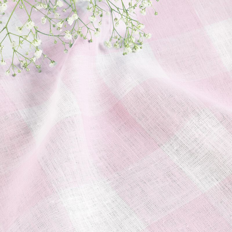 Solino Home 100% Pure Linen Tablecloth - Buffalo Check