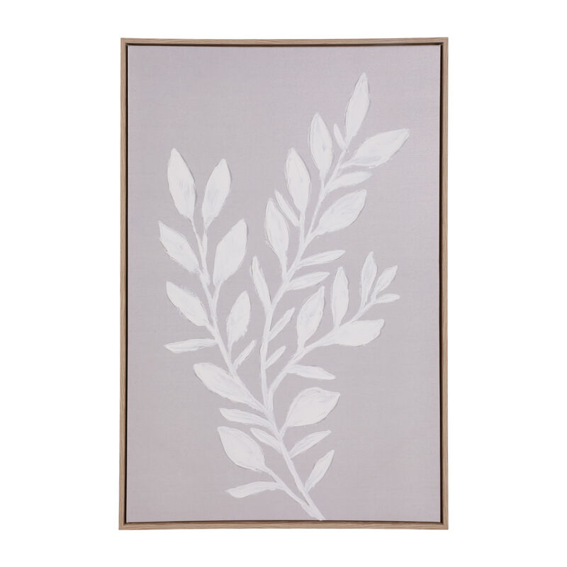 Textured Leaves Wall Art image number 0