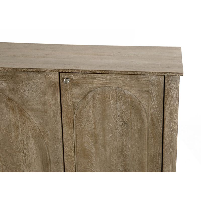 Alex Hamilton Archie Solid Wood Sideboard in North Creek Brown