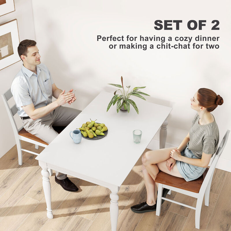 Hivvago Dining Chair Set of 2 for Kitchen or Living Room image number 3
