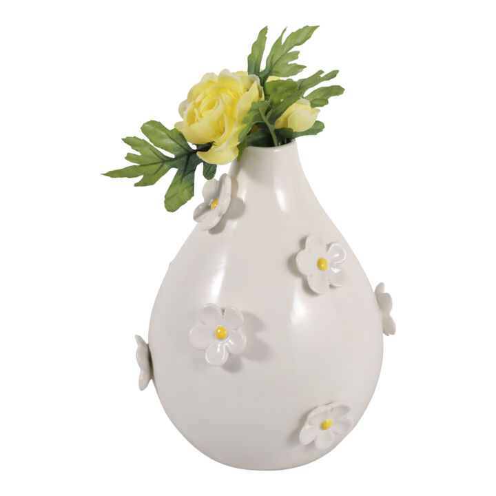 10x8 Daisy Applique Vase