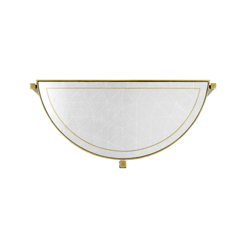 Luxe Large Half Moon Console Table