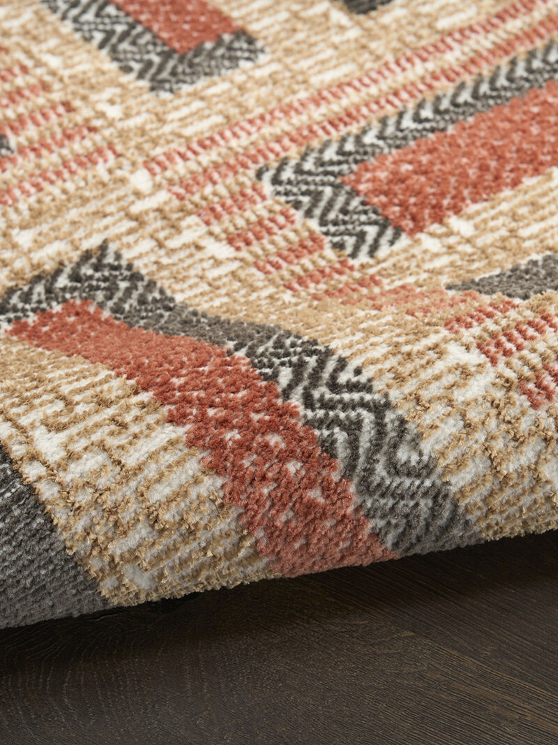 Nordic NRC11 Multicolor 4' x 6' Rug