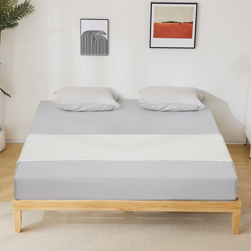 Simple and Durable Basic Bed Frame for Easy Mattress Setup image number 4
