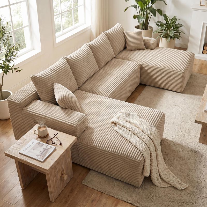 Mosna U-Shaped Sectional Sofa image number 3