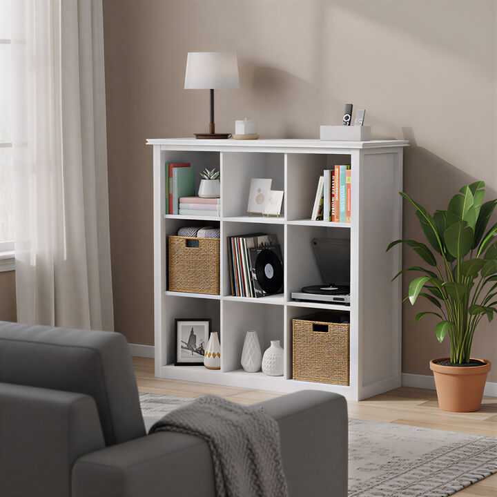 Simpli Home Artisan 9 Cube Bookcase and Storage Unit