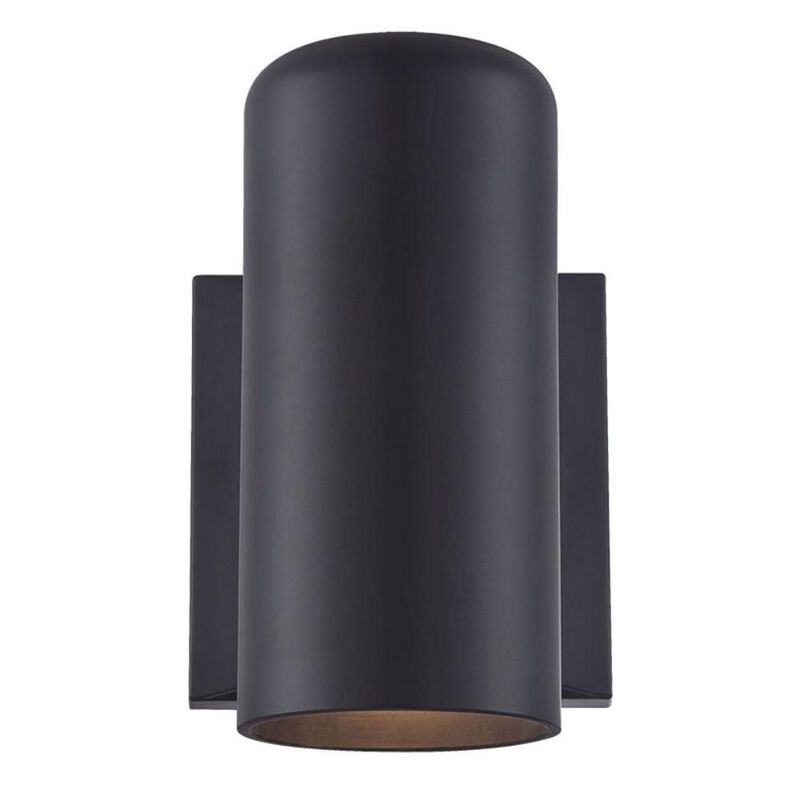 Hivvago Minimalist Matte Black Wall Sconce