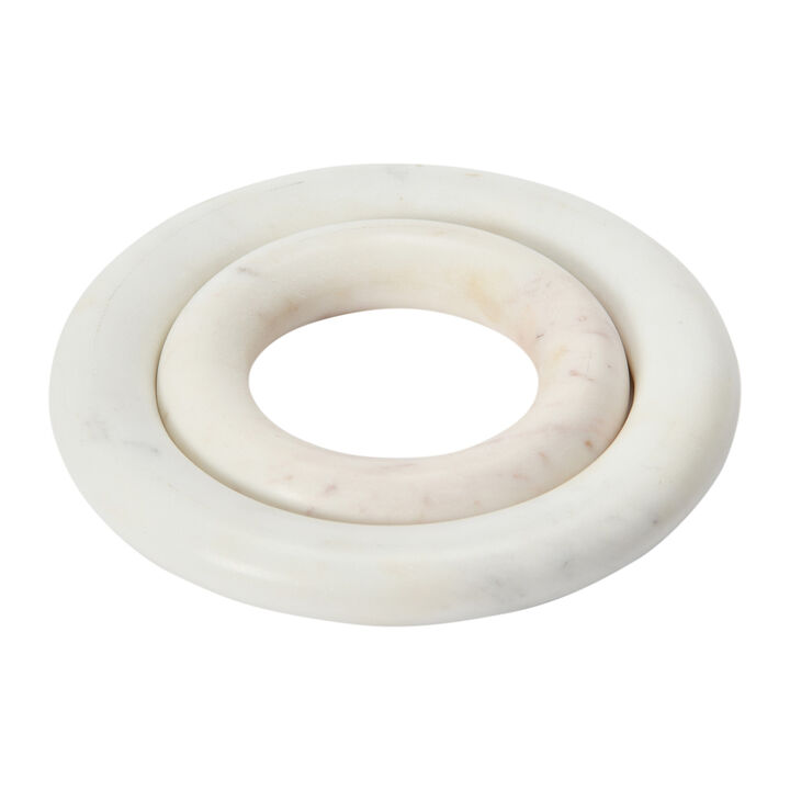 Marble Trivets for Dining Table, Set of 2