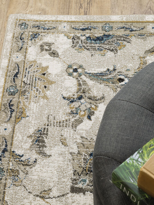 Venice 3'10" x 5'5" Beige Rug