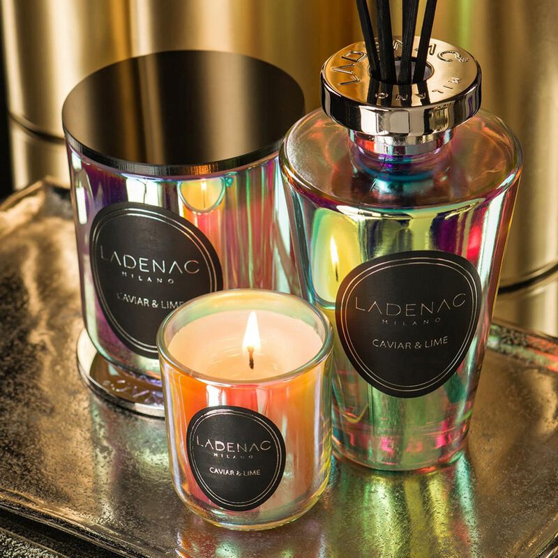 Candle in Jar URBAN SENSES 7 oz Holographic Caviar Lime 8.86 x 5.91 x 3.54 in image number 2