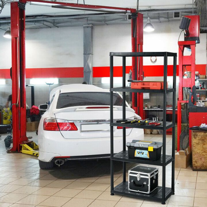 5-Tier Storage Shelving Unit Heavy Duty Rack for Kitchen Room Garage to Save Space