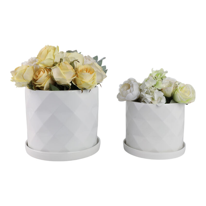 Geo Planter Set