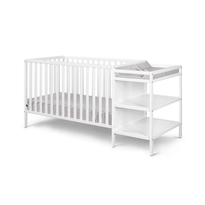 Suite Bebe Palmer 3-in-1 Crib and Changer Combo White
