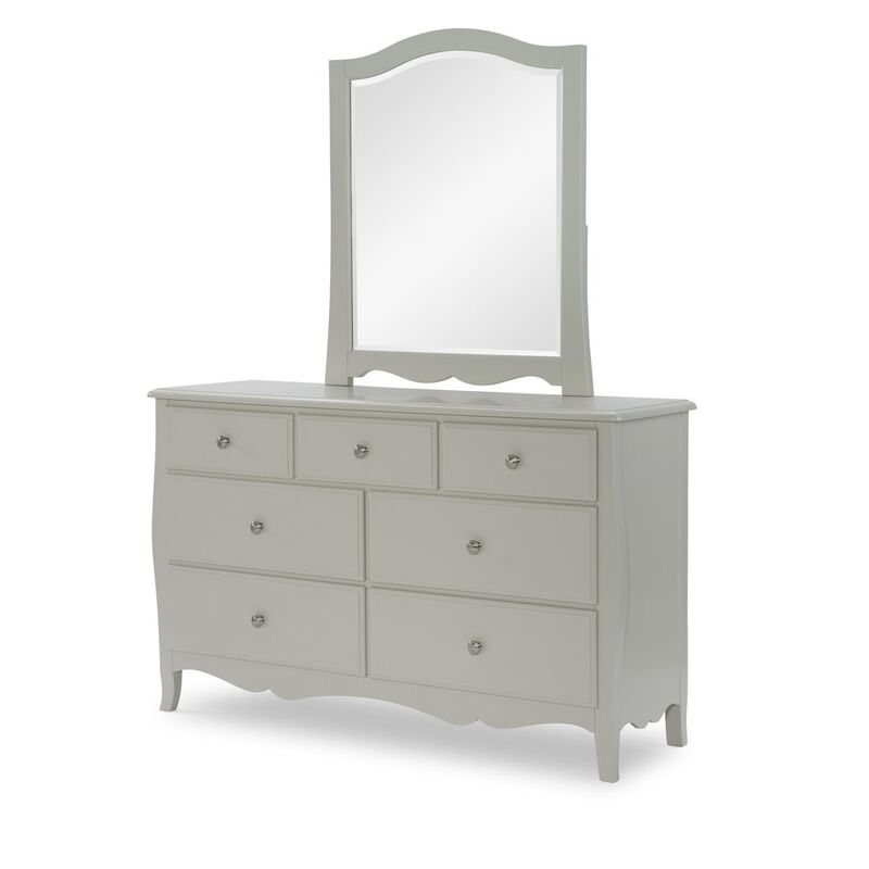 Legacy Classic Sleepover Dresser (7 Drawers), Dove Grey