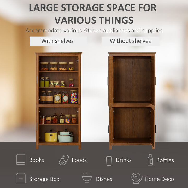 Multi-Tier Storage Cabinet with Closed Compartments for Home Organization