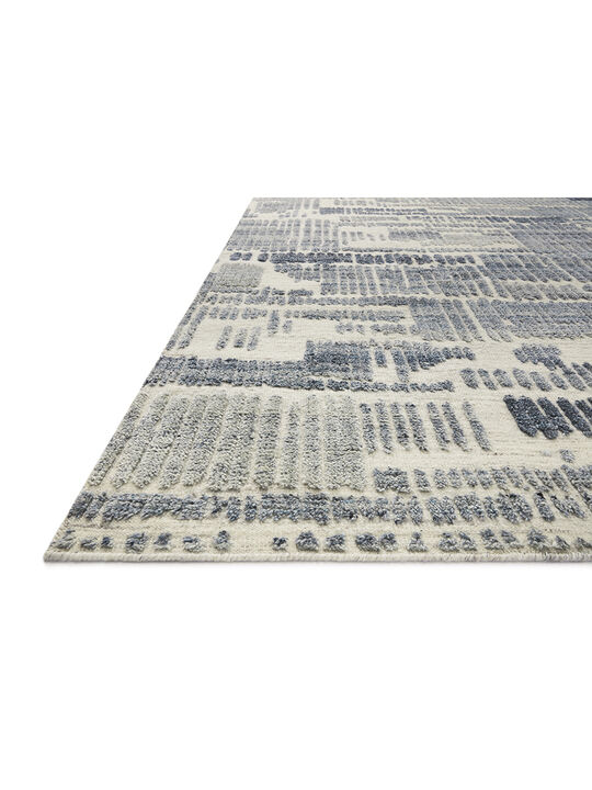 Naomi NAO04 Ivory/Denim 9'6" x 13'6" Rug