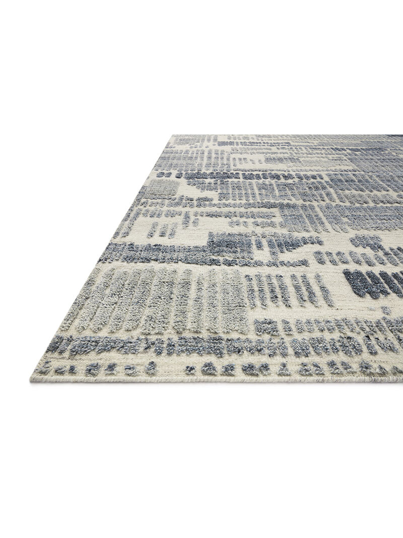 Naomi NAO04 Ivory/Denim 5'6" x 8'6" Rug